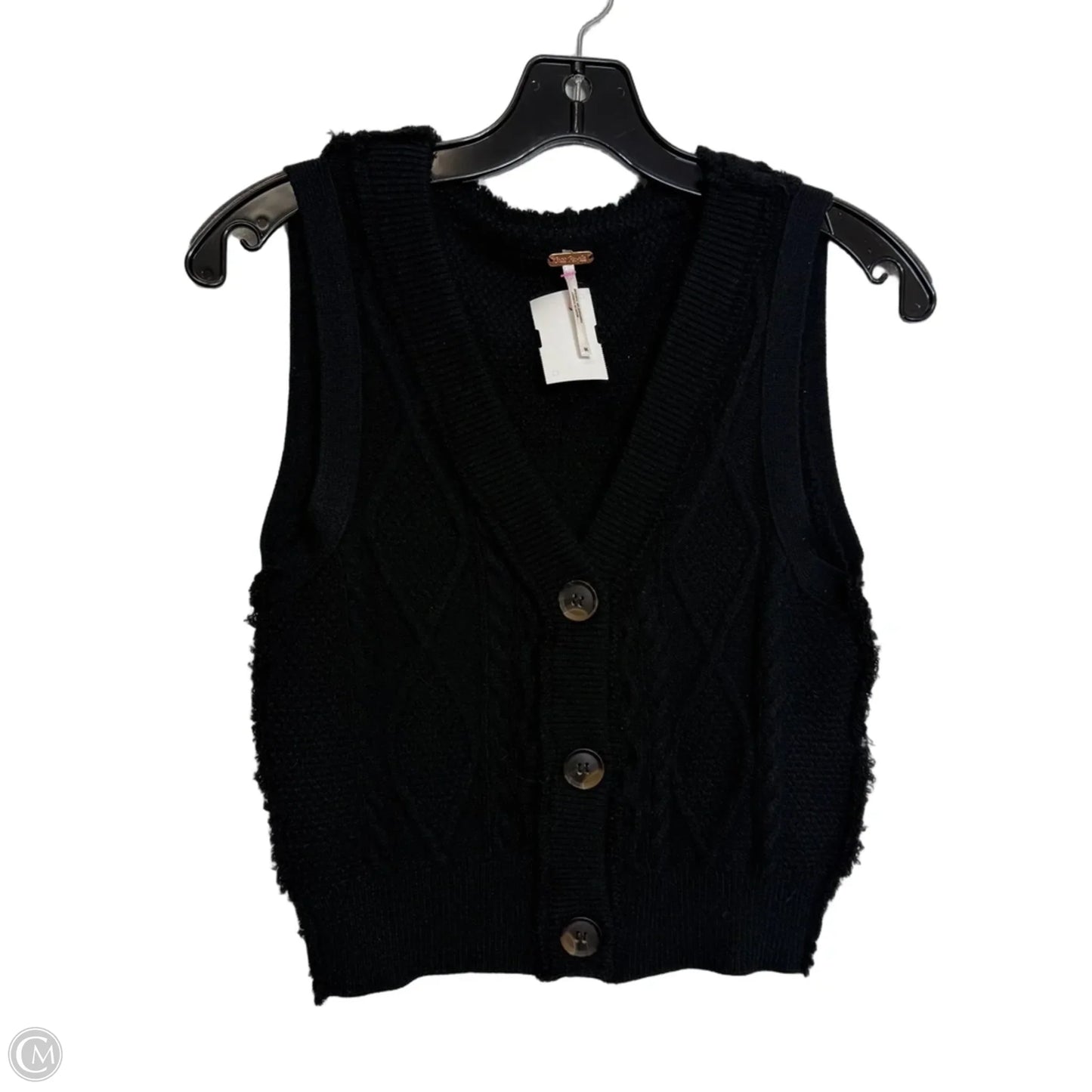 Vest Other By Free People In Black, Size: M