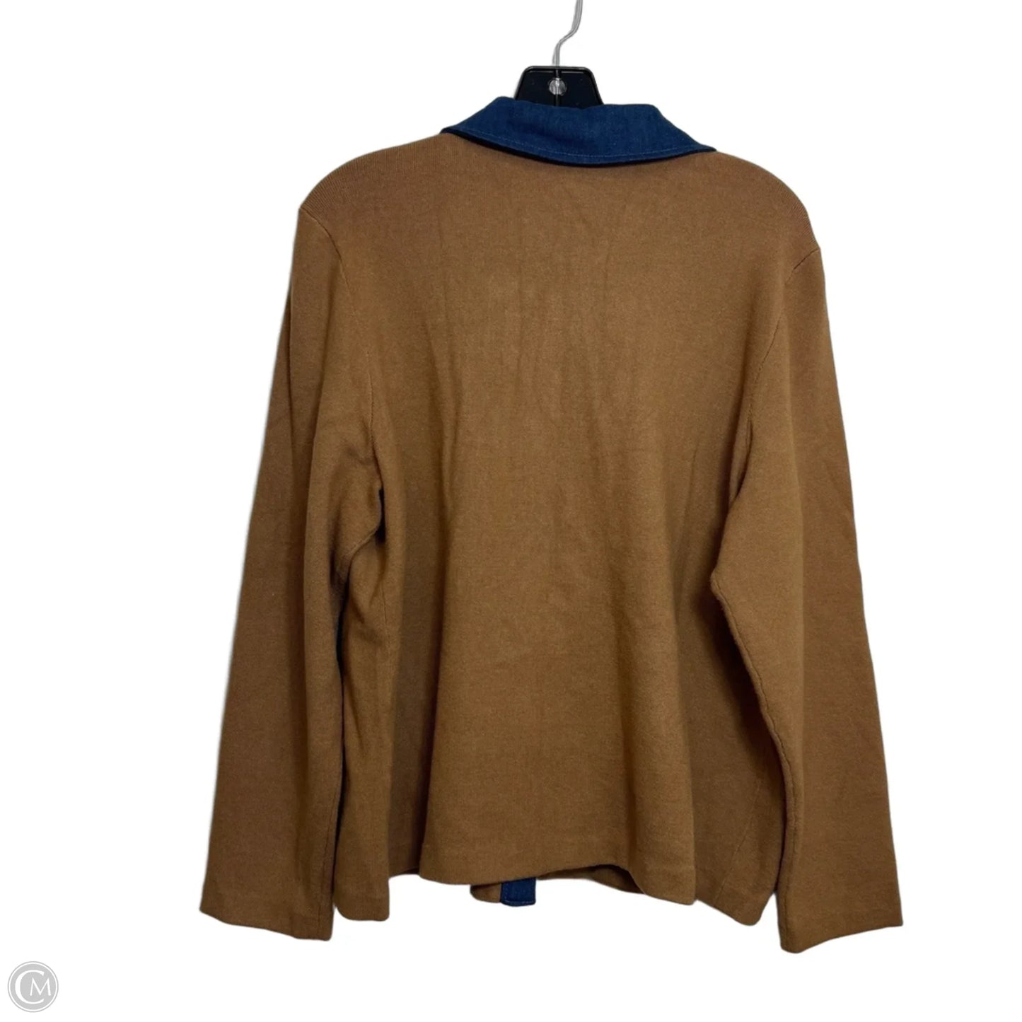 Cardigan By Chicos In Tan, Size: Xl