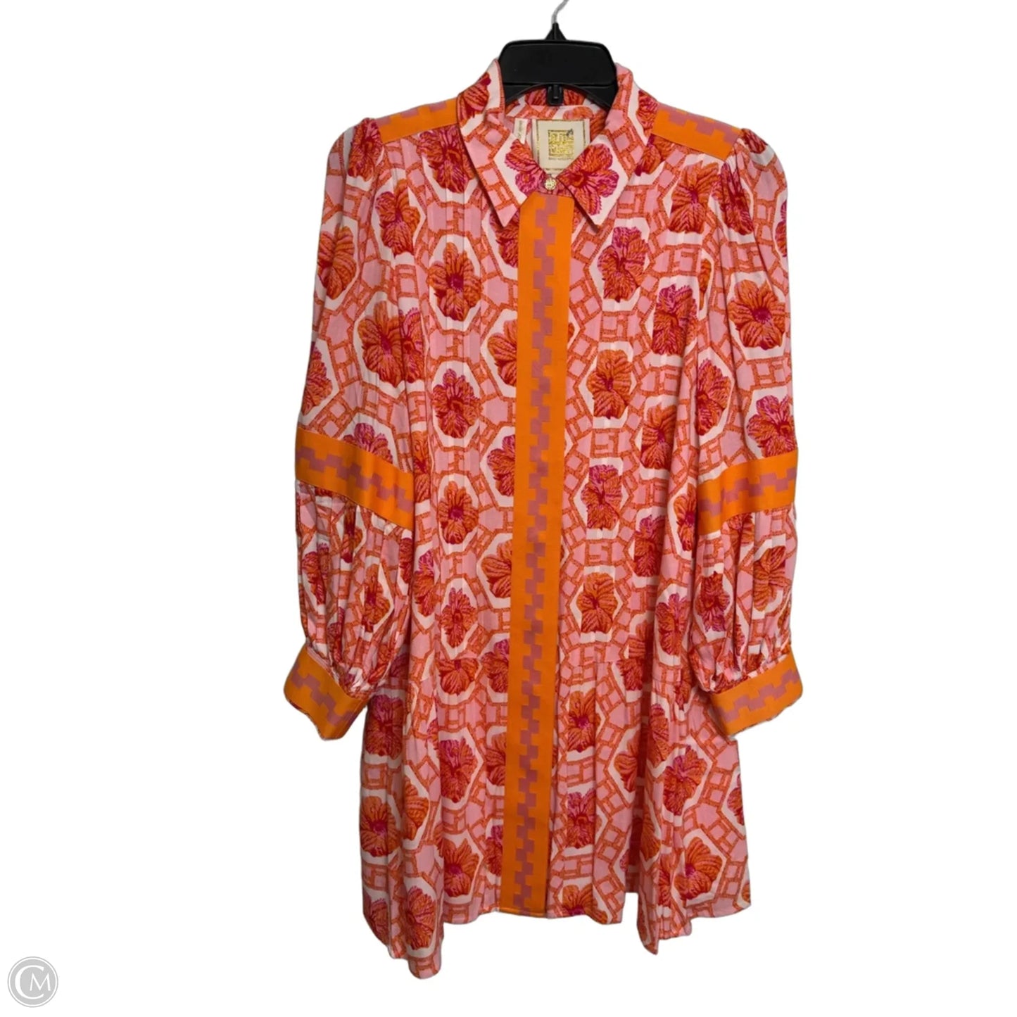 Dress Casual Short By Cmb In Orange, Size: Xs