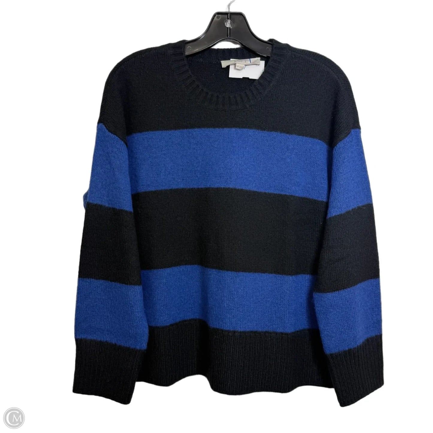 Sweater By Loft In Striped Pattern, Size: Mp