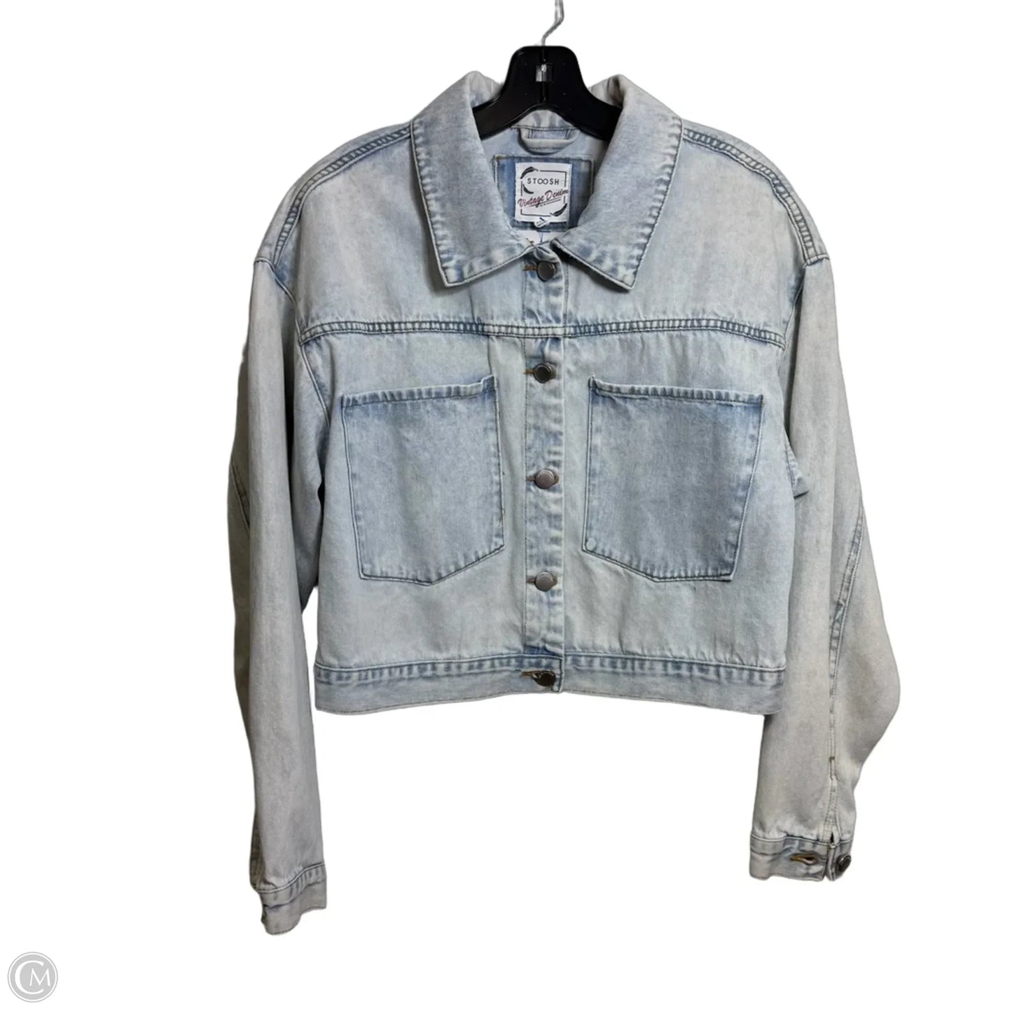 Jacket Denim By Stoosh In Blue Denim, Size: M