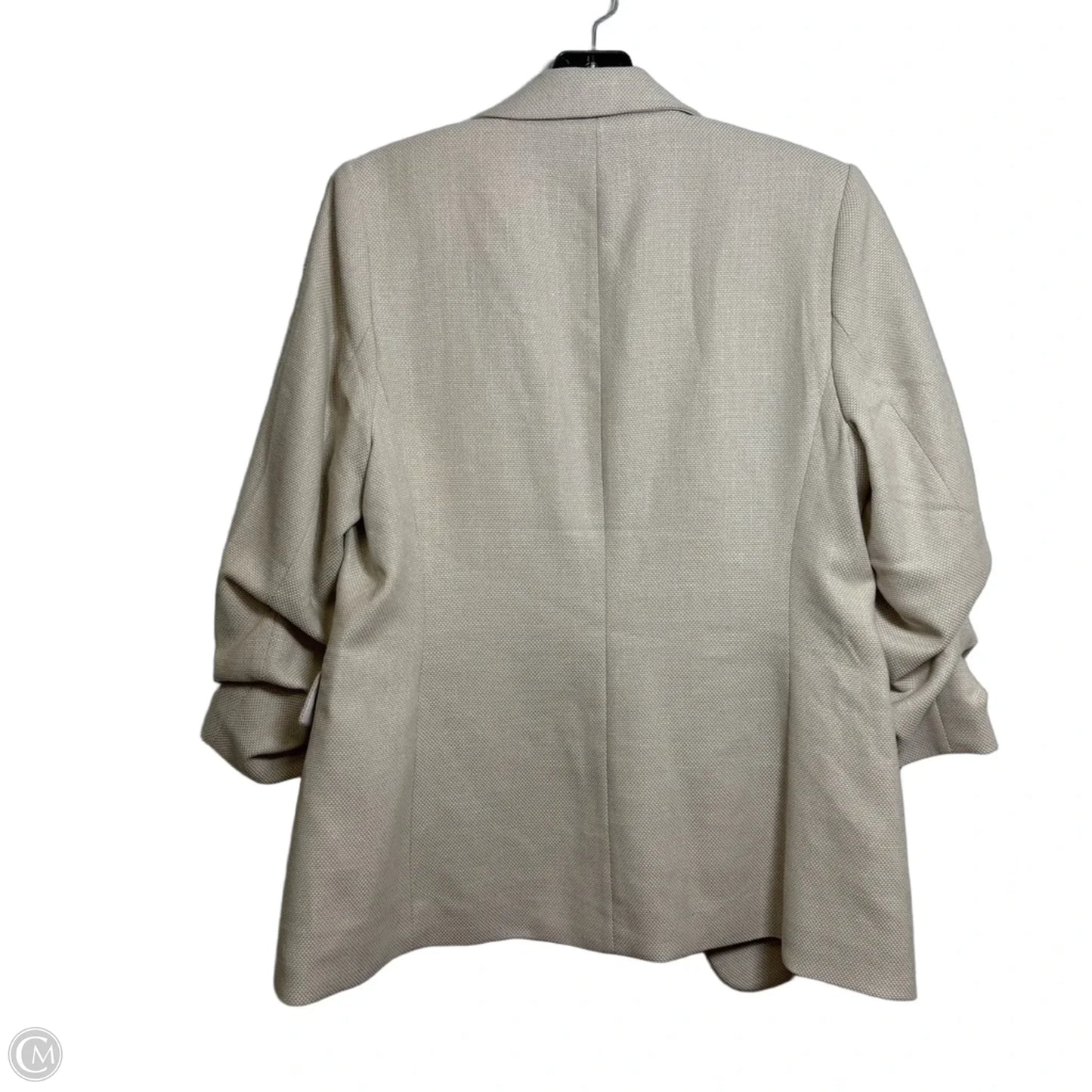Blazer By H&m In Ivory, Size: M