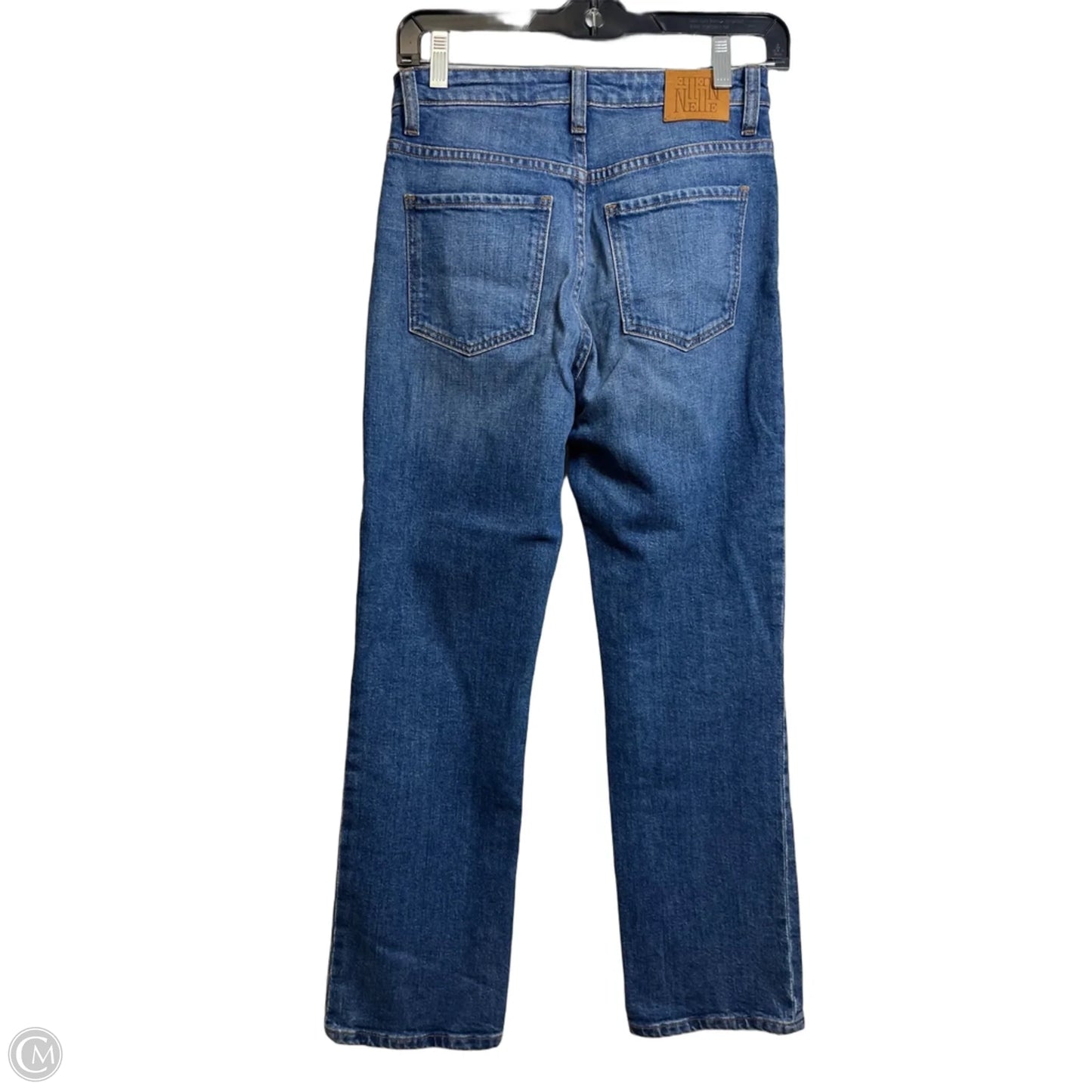 Jeans Straight By NELLE ATELIER In Blue Denim, Size: 0