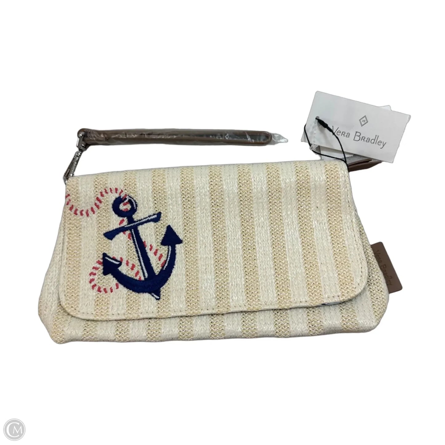 Handbag & matching wristlet By Vera Bradley, Size: Medium