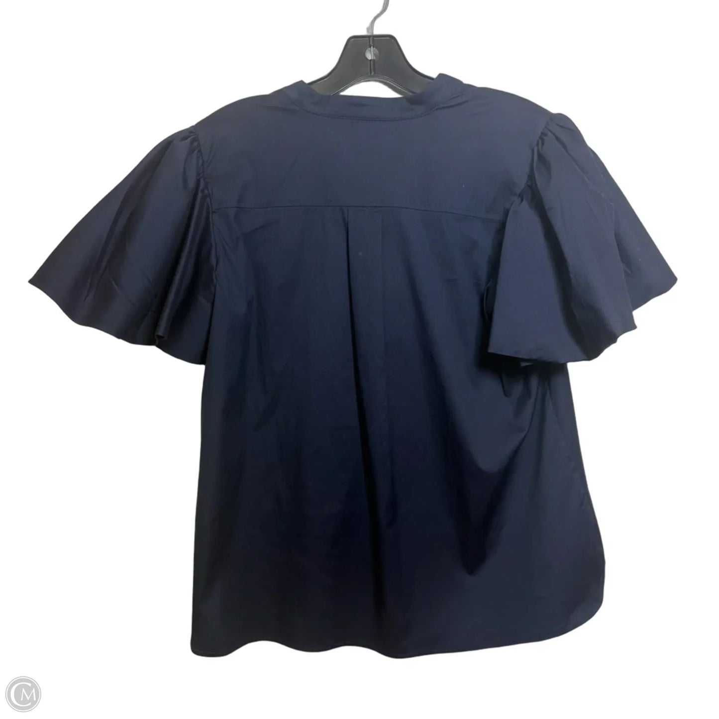 Top Short Sleeve By Chicos In Navy, Size: Xs