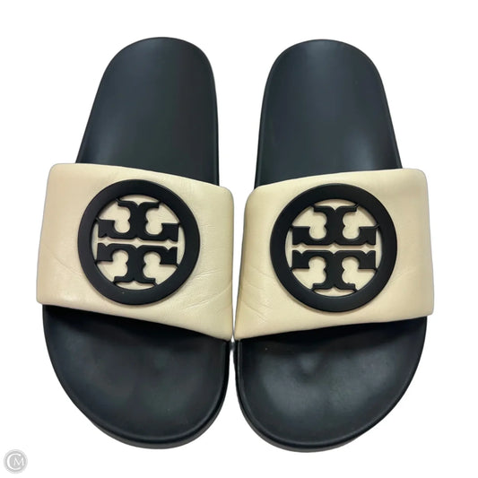 Sandals Designer By Tory Burch In Ivory, Size: 7