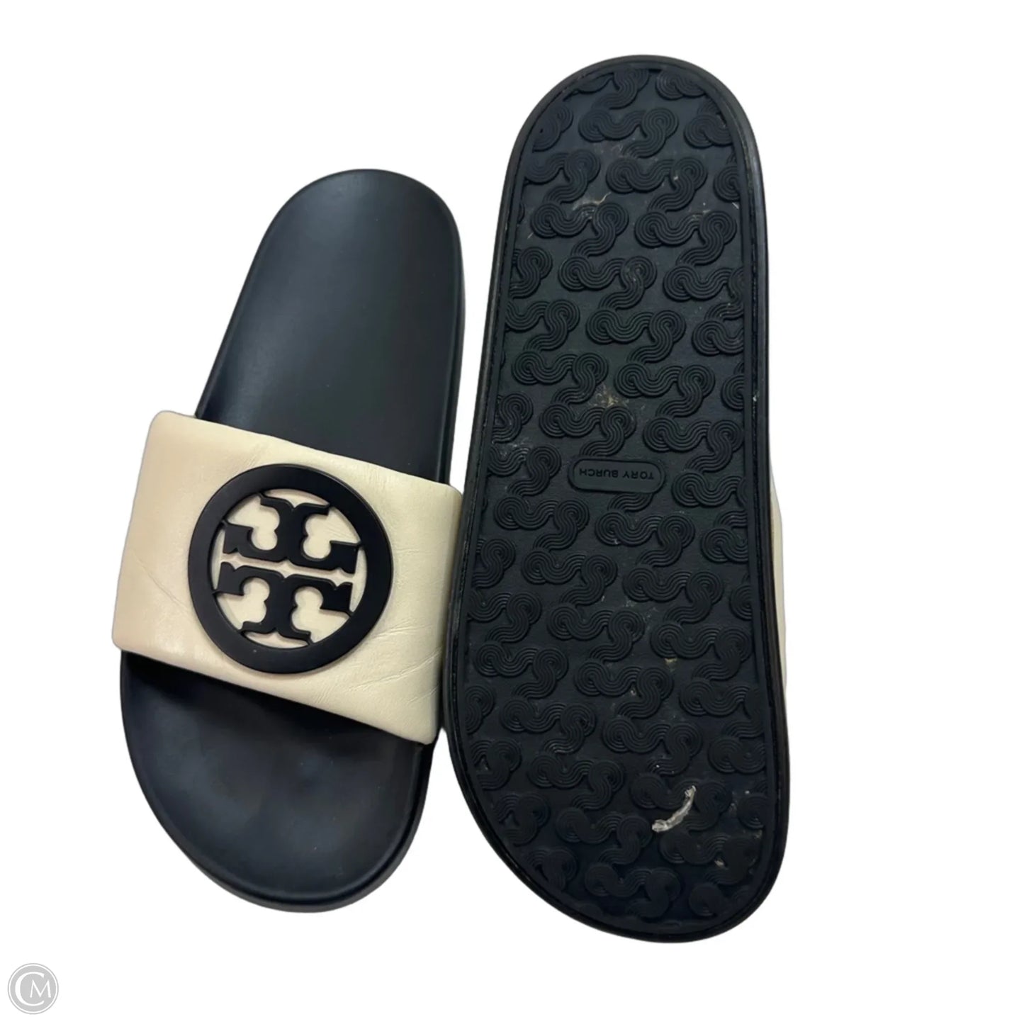 Sandals Designer By Tory Burch In Ivory, Size: 7