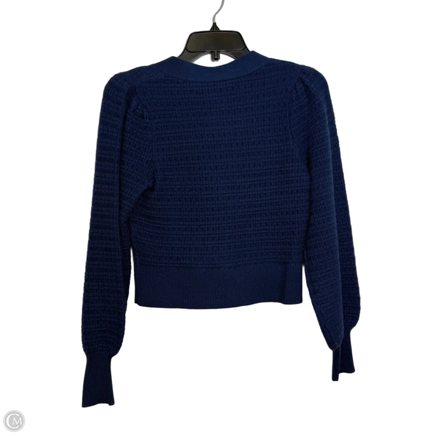 Cardigan By Express In Navy, Size: Xs