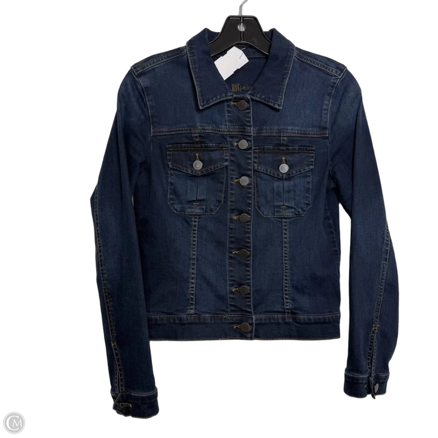 Jacket Denim By Kut In Blue Denim, Size: S