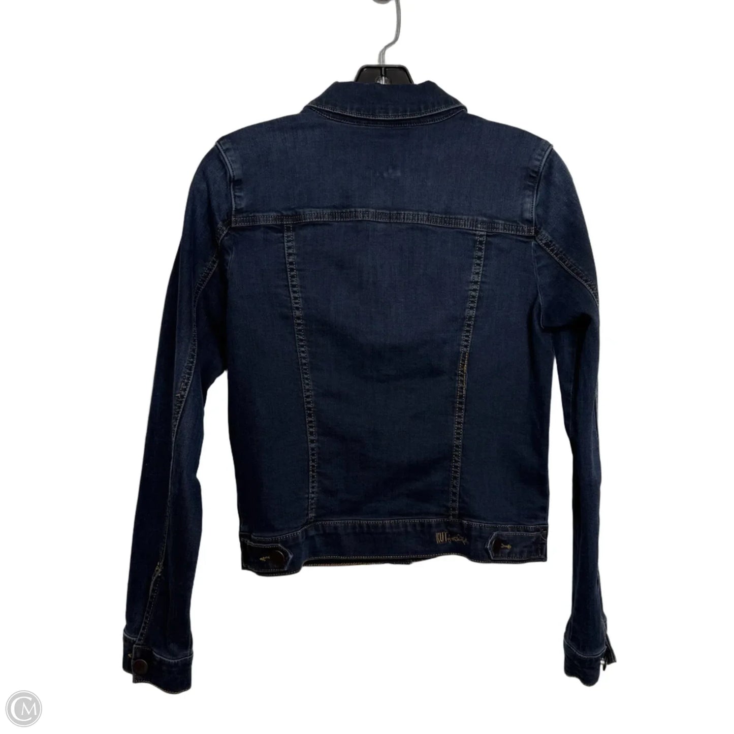 Jacket Denim By Kut In Blue Denim, Size: S