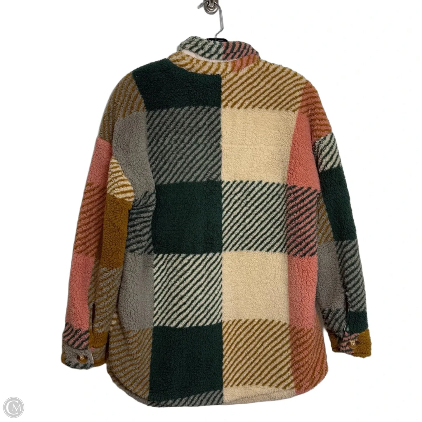 Jacket Shirt By Thread And Supply In Plaid Pattern, Size: Xs