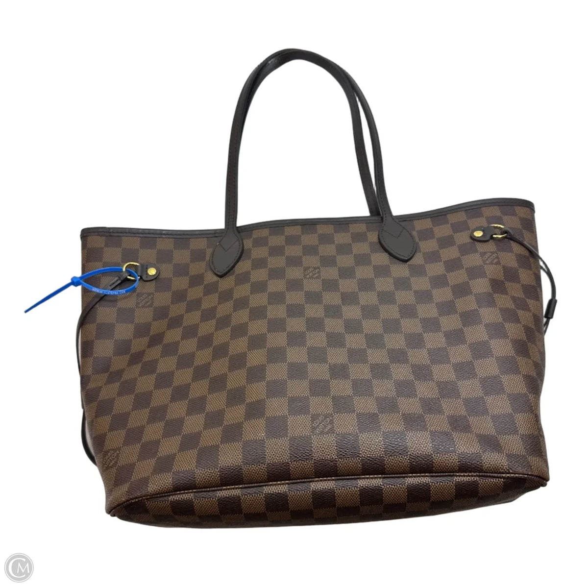 Neverfull MM Handbag Luxury Designer By Louis Vuitton, Size: Medium
