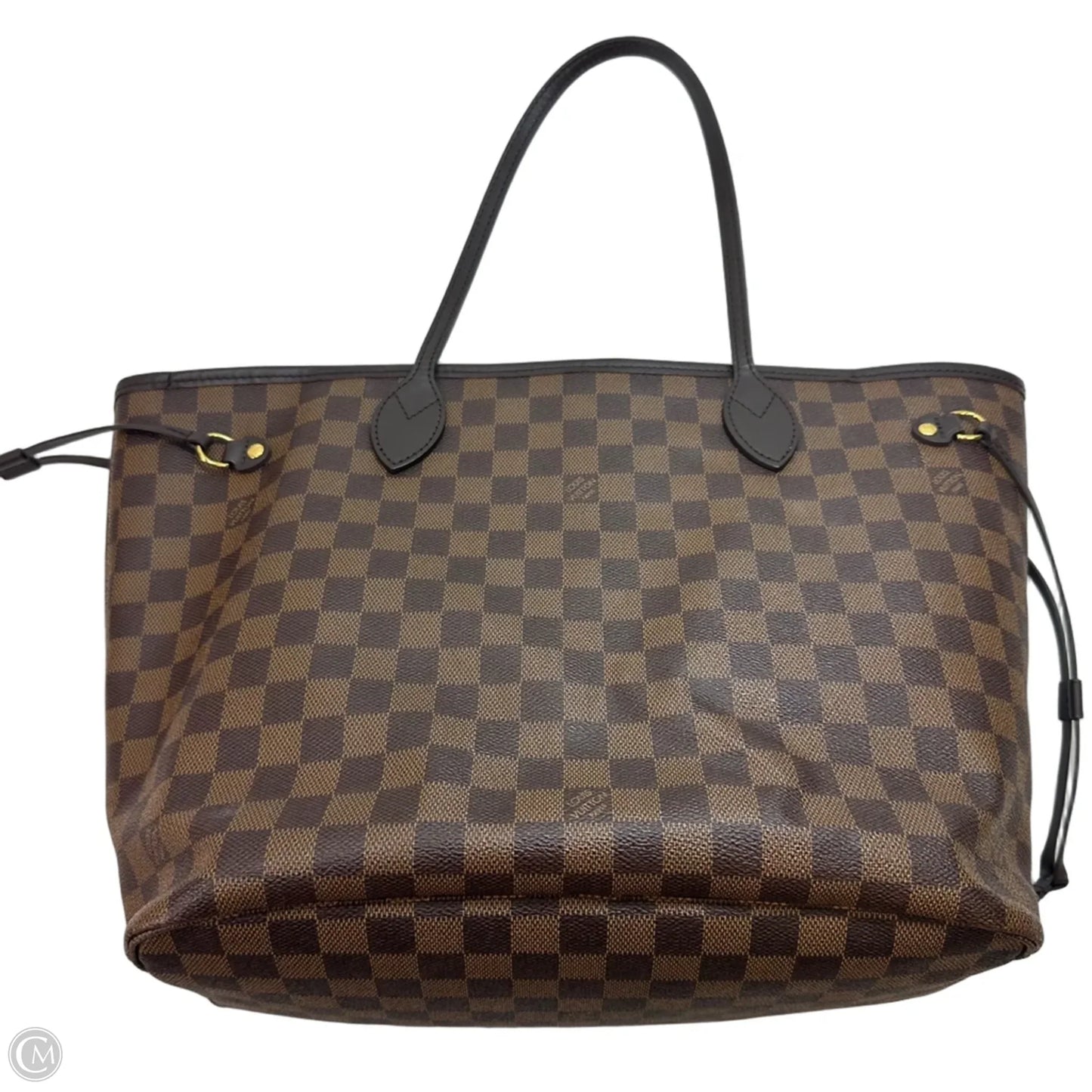 Neverfull MM Handbag Luxury Designer By Louis Vuitton, Size: Medium