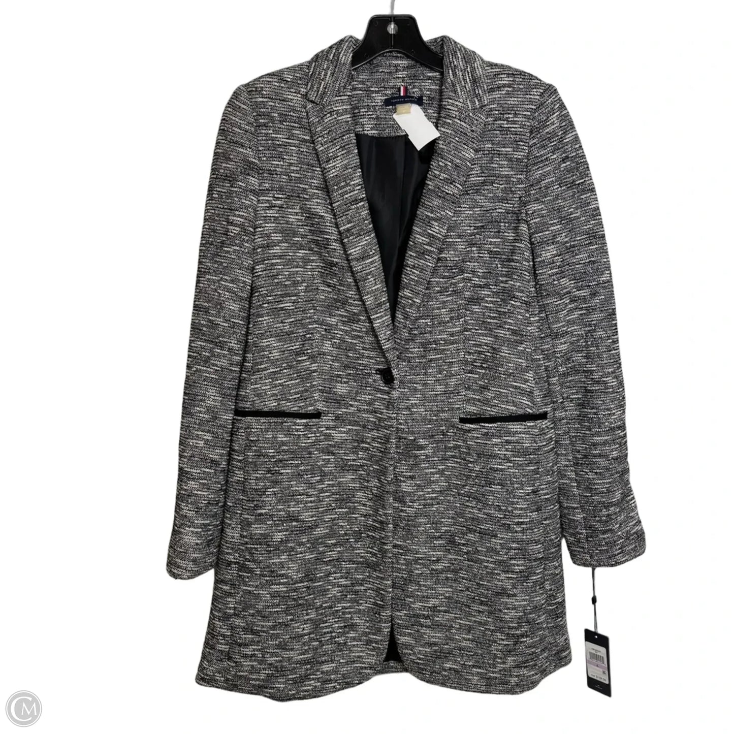Blazer By Tommy Hilfiger In Black, Size: 4