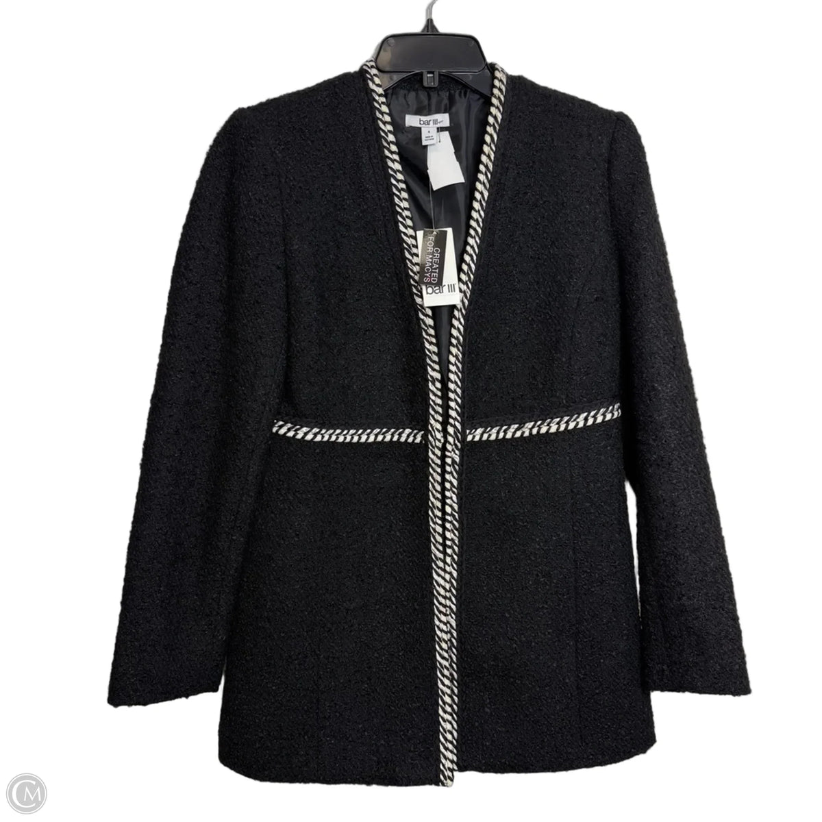 Blazer By Bar Iii In Black, Size: 6