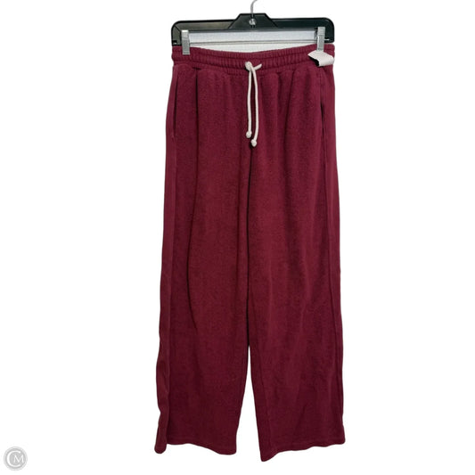 Athletic Pants By Aerie In Maroon, Size: Xs