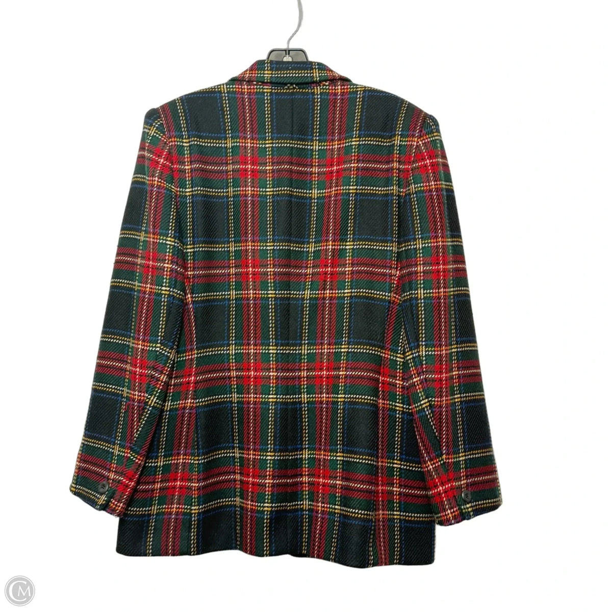 Blazer By Jones New York In Plaid Pattern, Size: 12