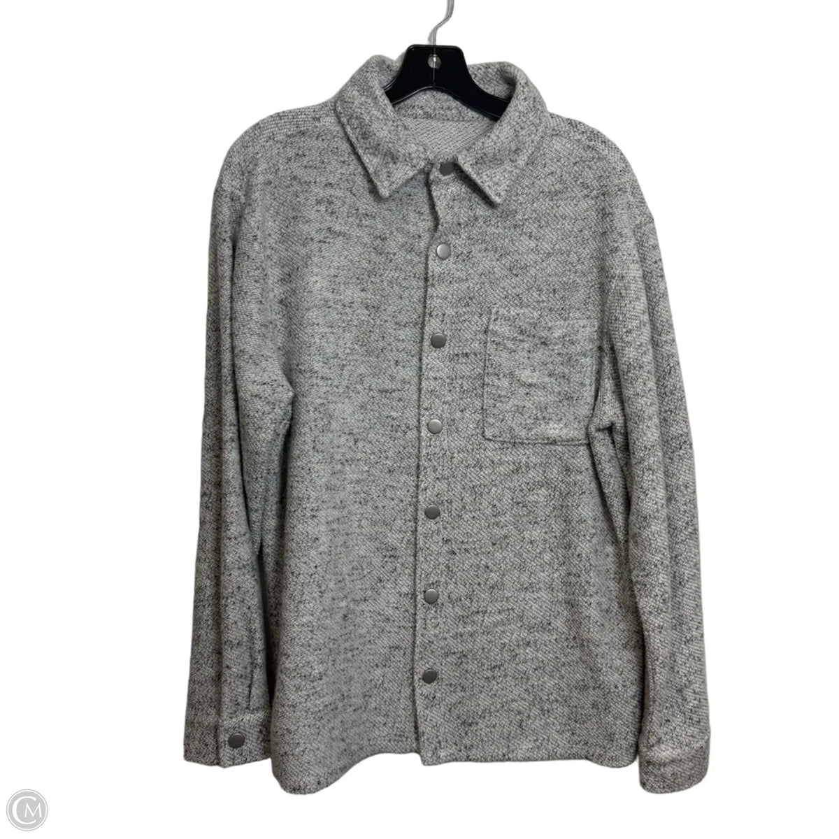 Top Long Sleeve By And Now This In Grey, Size: S