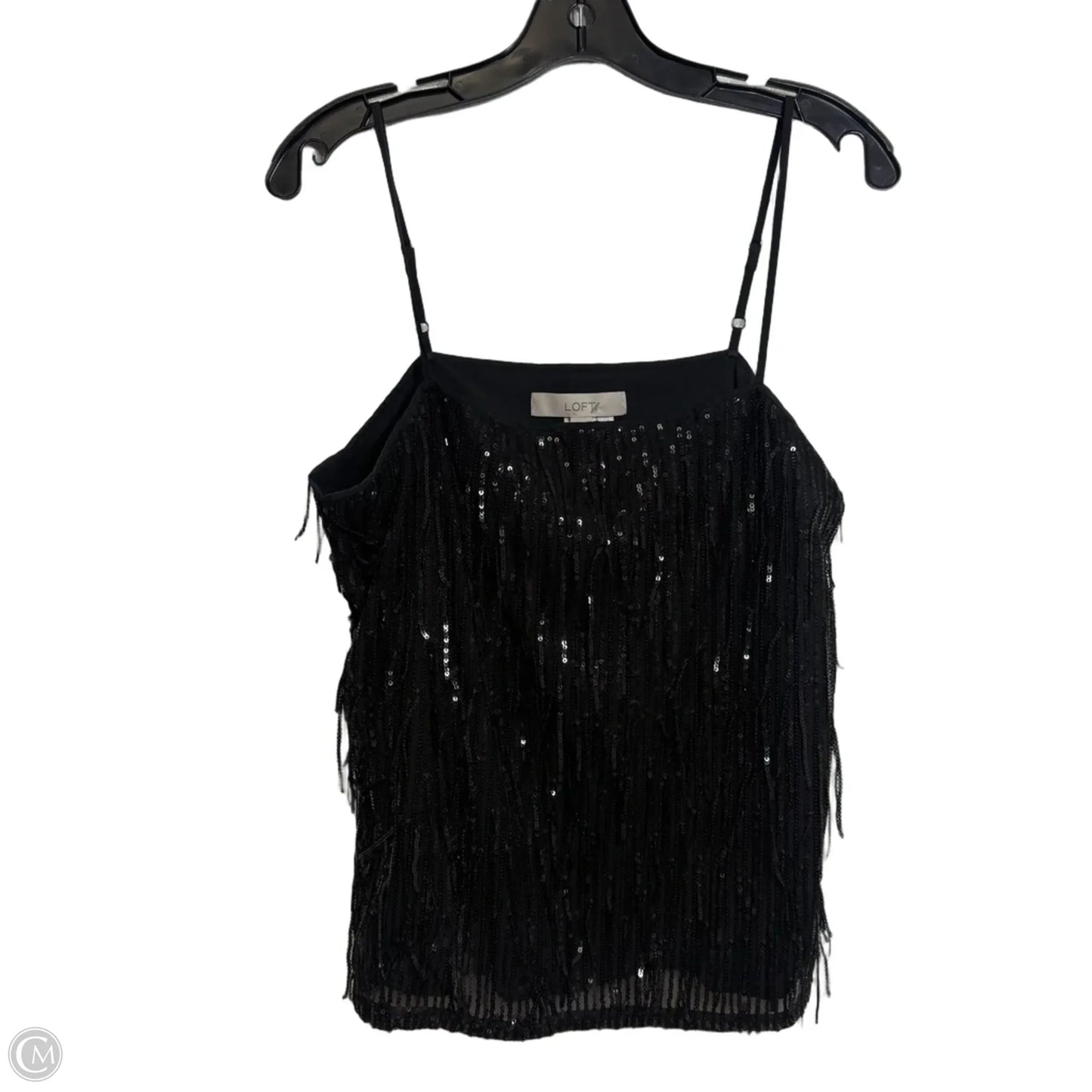 Tank Top By Loft In Black, Size: M