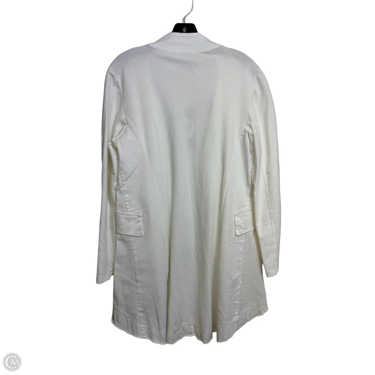 Blazer By Clothes Mentor In Ivory, Size: L