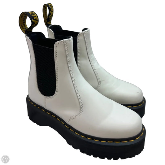 Boots Designer By Dr Martens In White, Size: 8