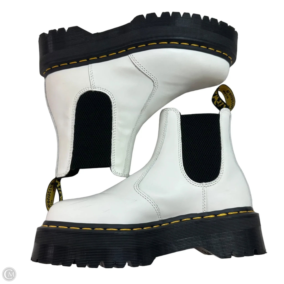 Boots Designer By Dr Martens In White, Size: 8