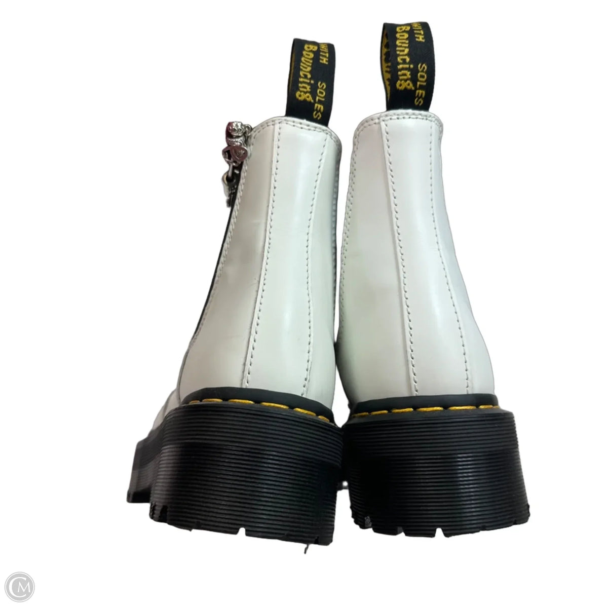Boots Designer By Dr Martens In White, Size: 8