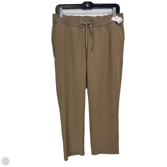 Athletic Pants By Lululemon In Tan, Size: 8