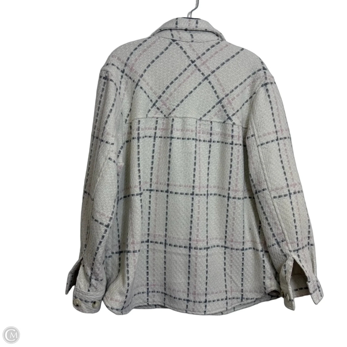 Jacket Shirt By Thread And Supply In Ivory, Size: L
