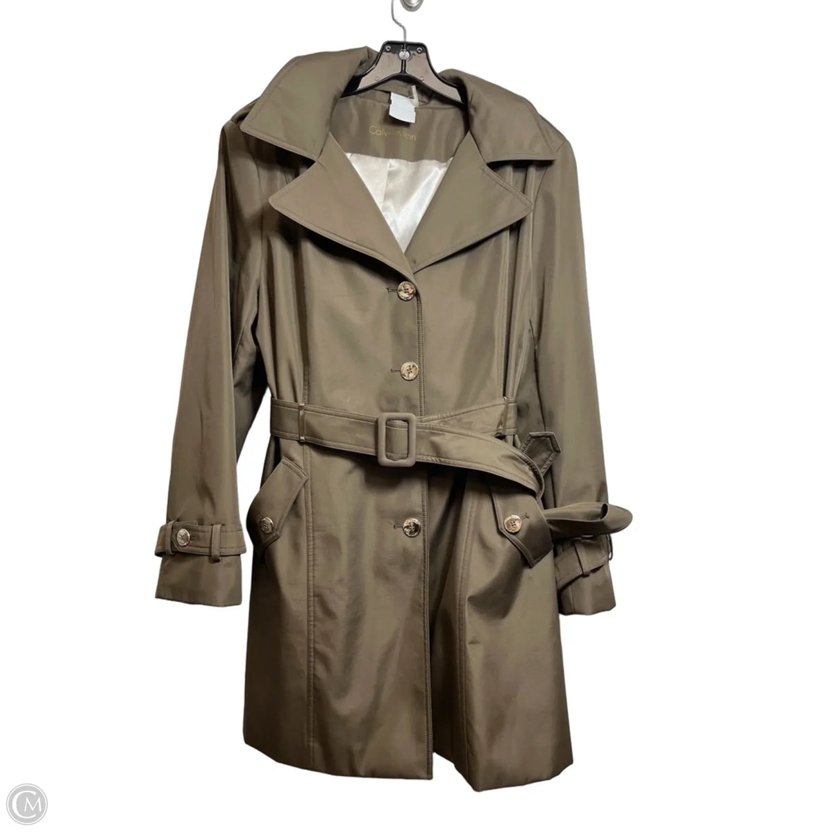 Jacket Other By Calvin Klein In Taupe, Size: Xl