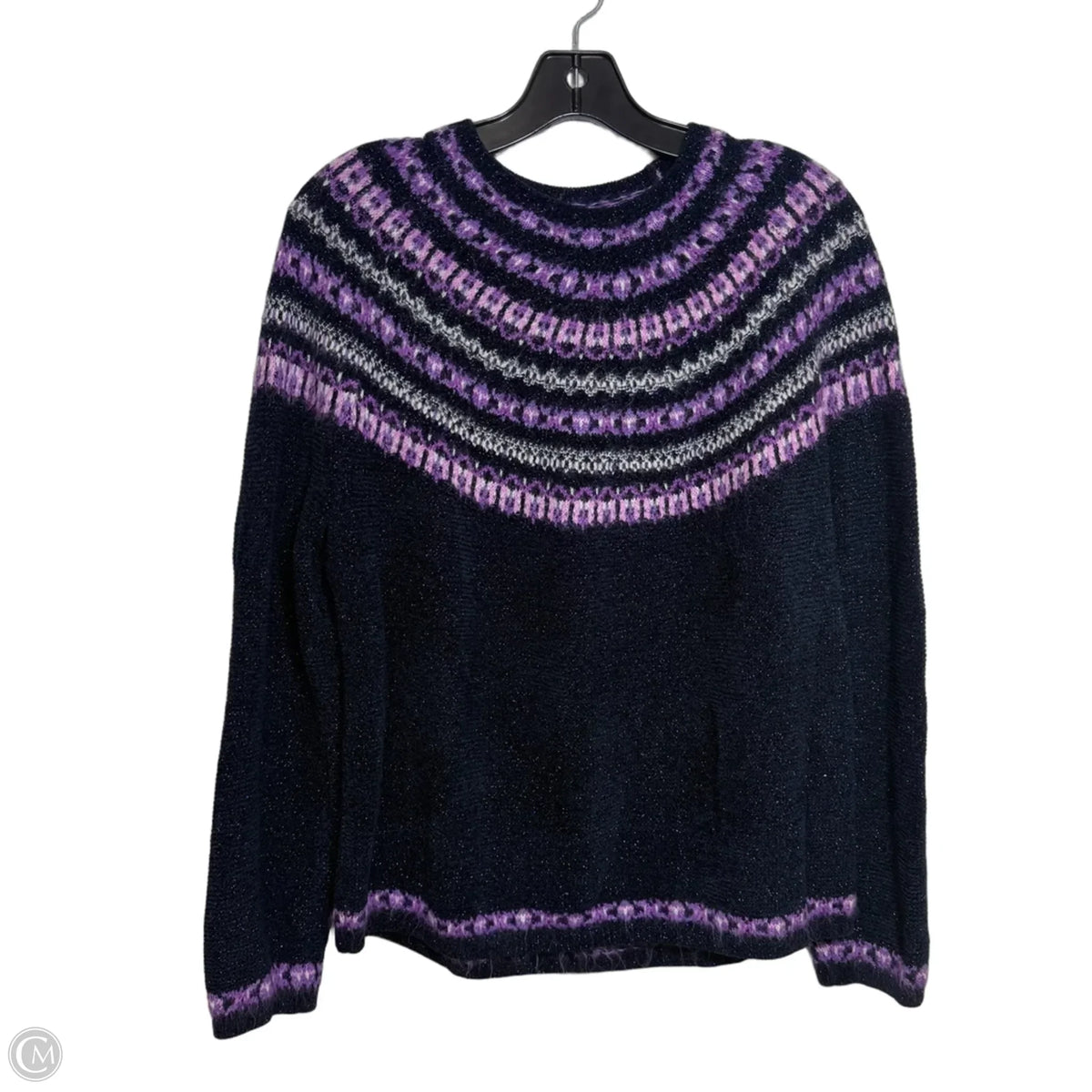 Sweater By Talbots In Navy, Size: L