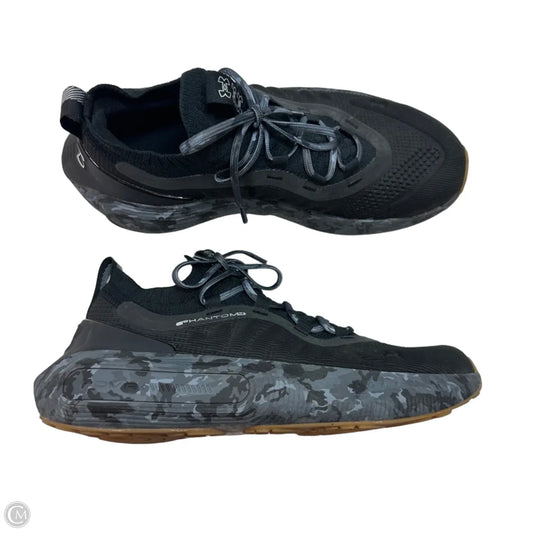 Shoes Sneakers By Under Armour In Black, Size: 9