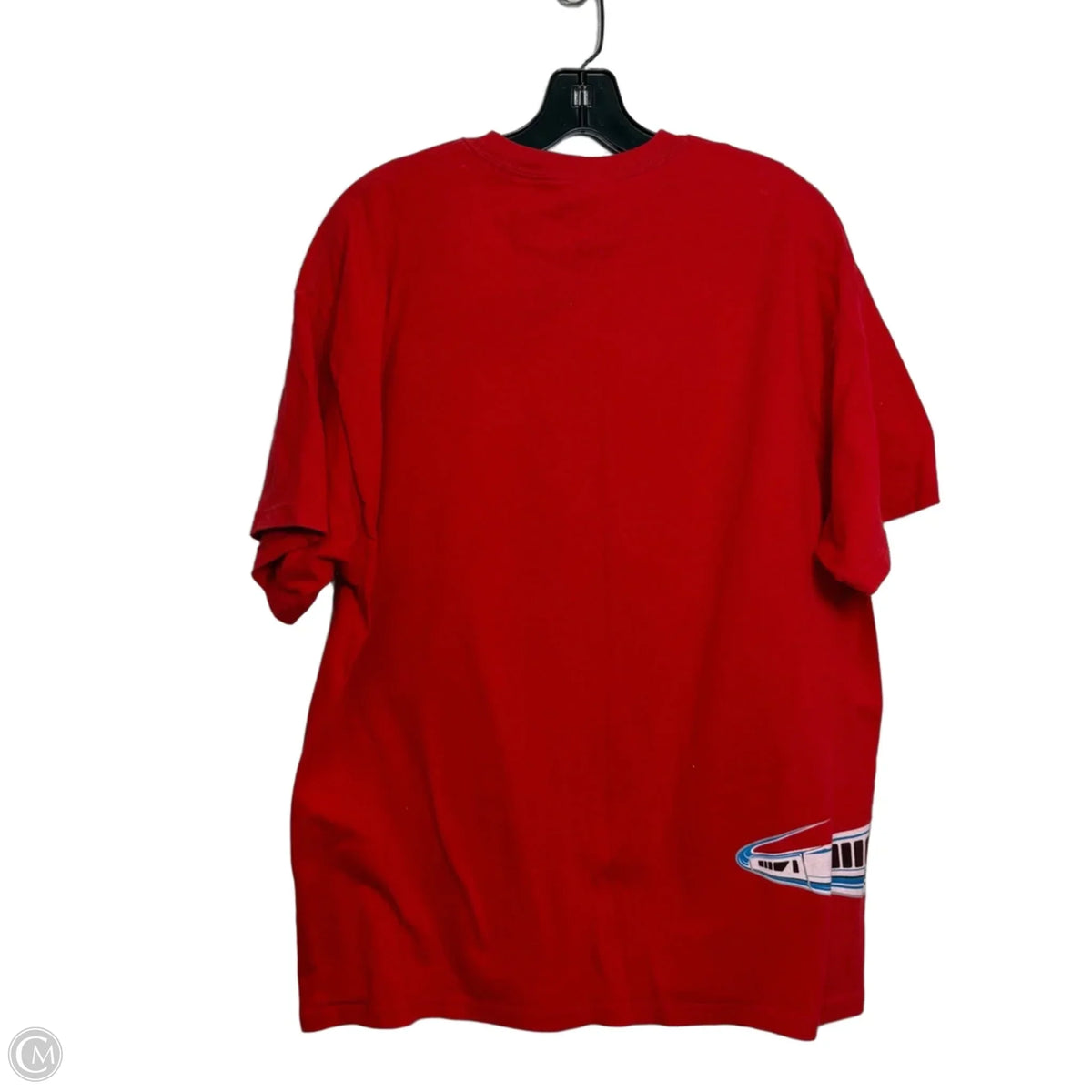 Top Short Sleeve Basic By Hanes In Red, Size: Xl
