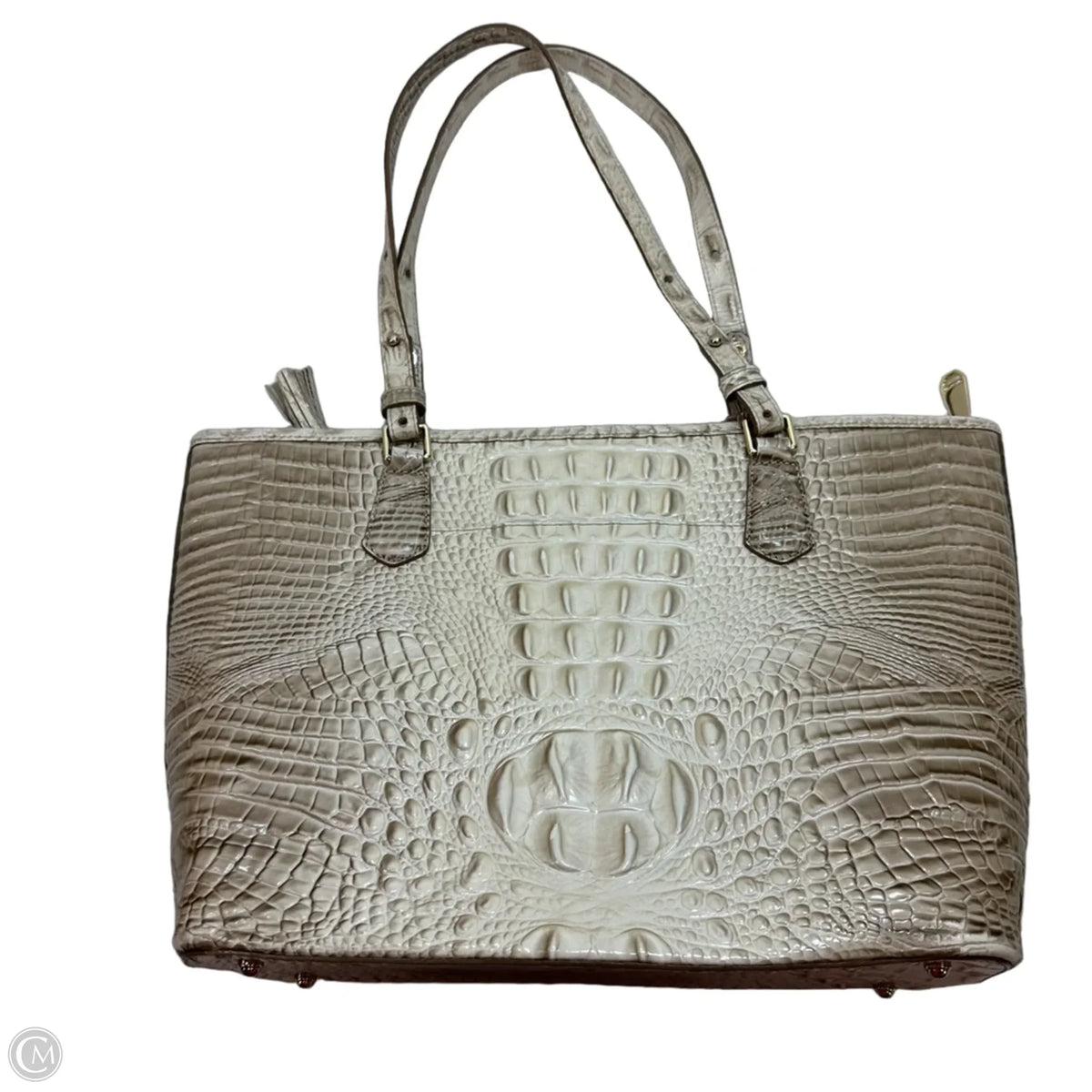 Handbag Designer By Brahmin, Size: Medium