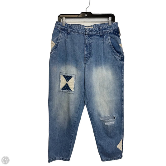 Jeans Boyfriend By We The Free In Blue Denim, Size: 8