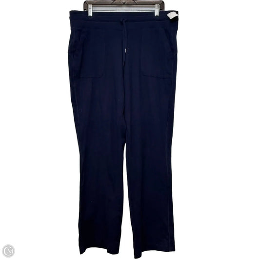 Pants straight By Tek Gear In Navy, Size: Xl
