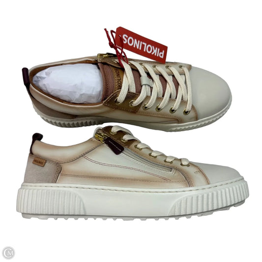 Shoes Sneakers By Pikolinos In Ivory, Size: 8.5