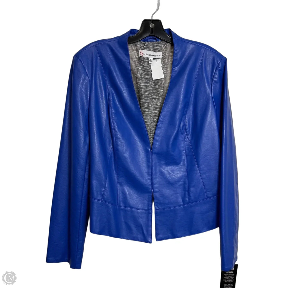 Blazer By G By Giuliana In Blue, Size: L