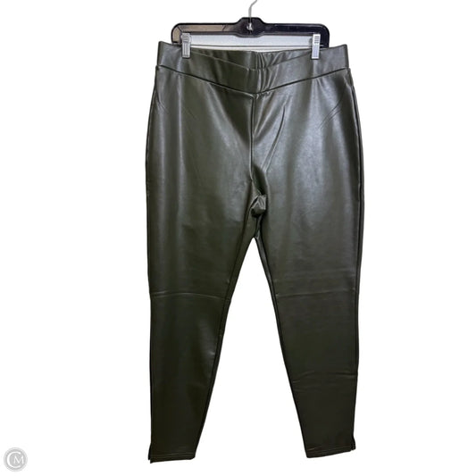 Pants Leggings By Hue In Green, Size: 1x