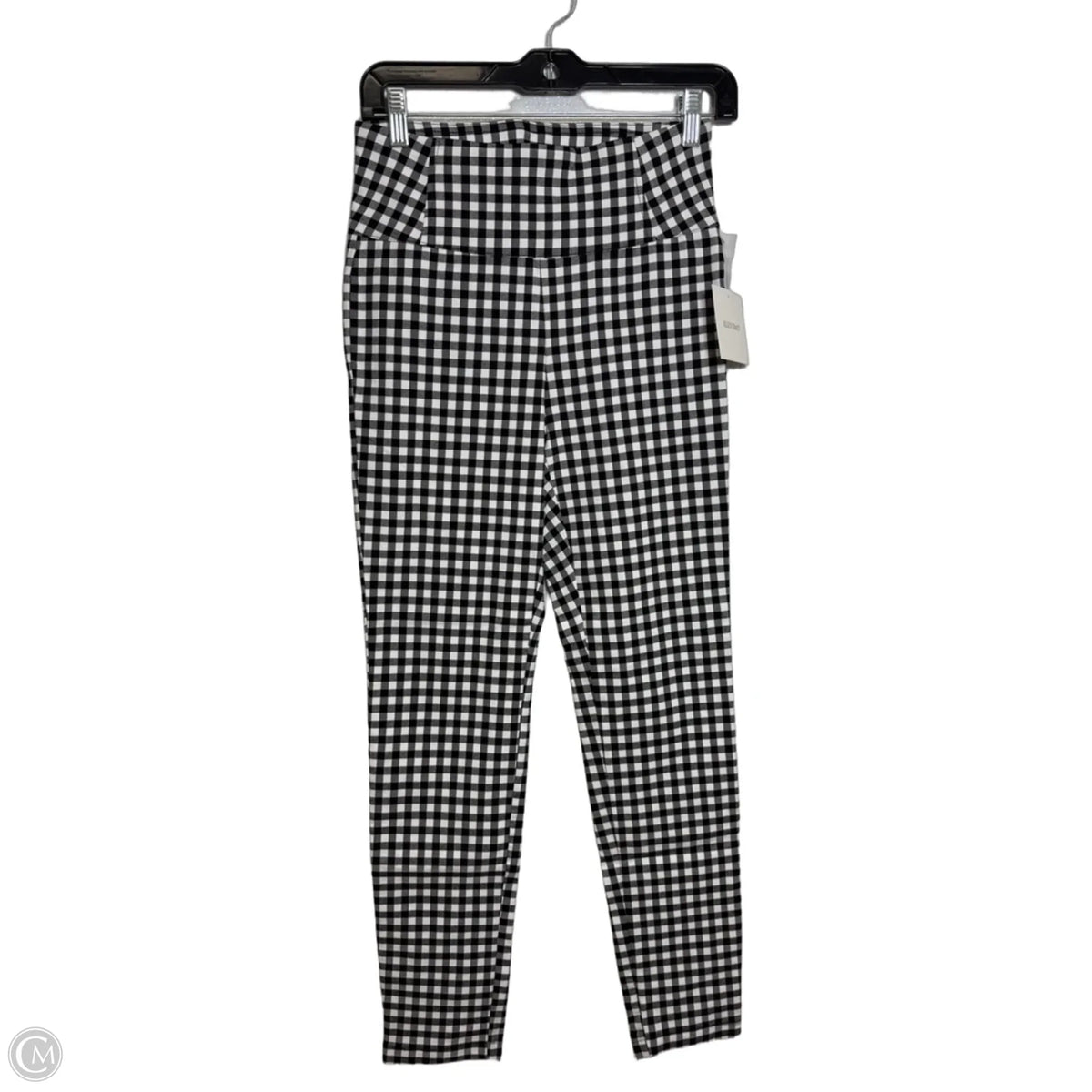 Pants Leggings By Ellen Tracy In Checkered Pattern, Size: S
