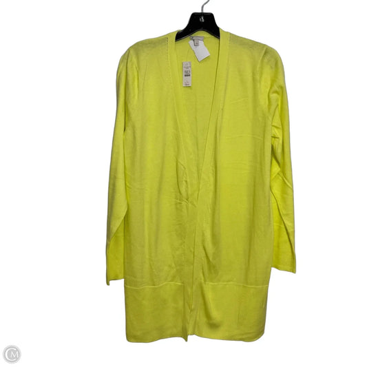 Cardigan By Talbots In Yellow, Size: L