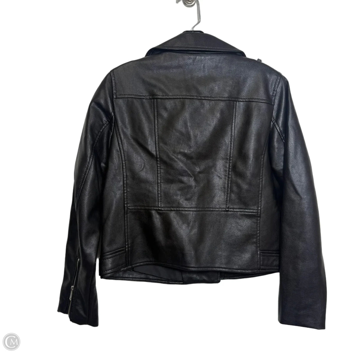 Jacket Moto By Loft In Black, Size: Sp