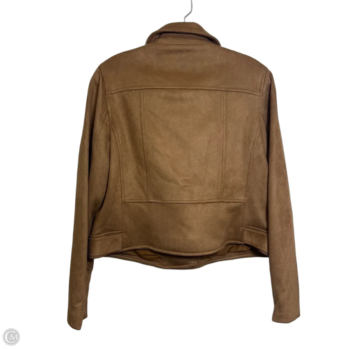 Jacket Moto By Loft In Tan, Size: Sp