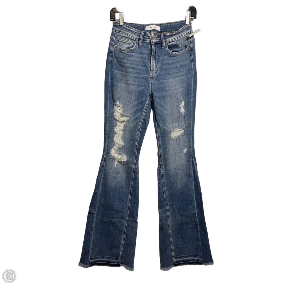 Jeans Flared By Flying Monkey In Blue Denim, Size: 2