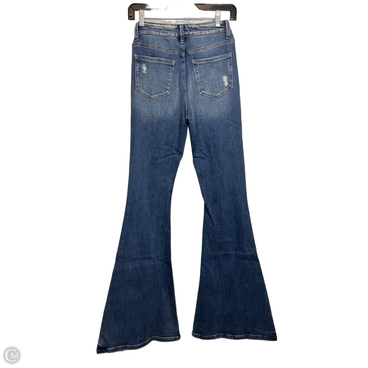 Jeans Flared By Flying Monkey In Blue Denim, Size: 0