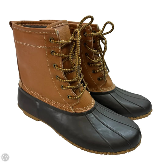 Boots Rain By Merona In Brown, Size: 11