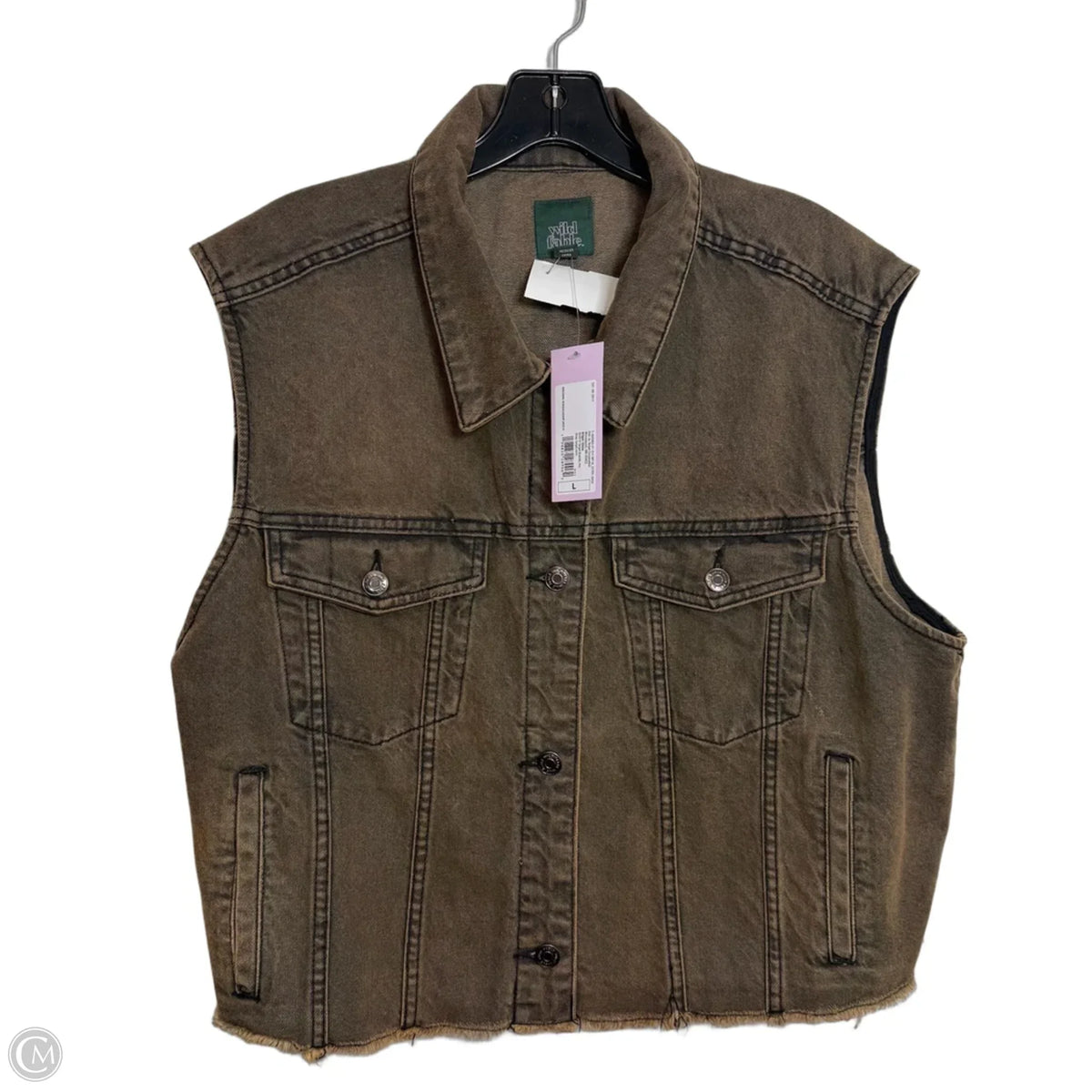 Vest Other By Wild Fable In Brown, Size: L