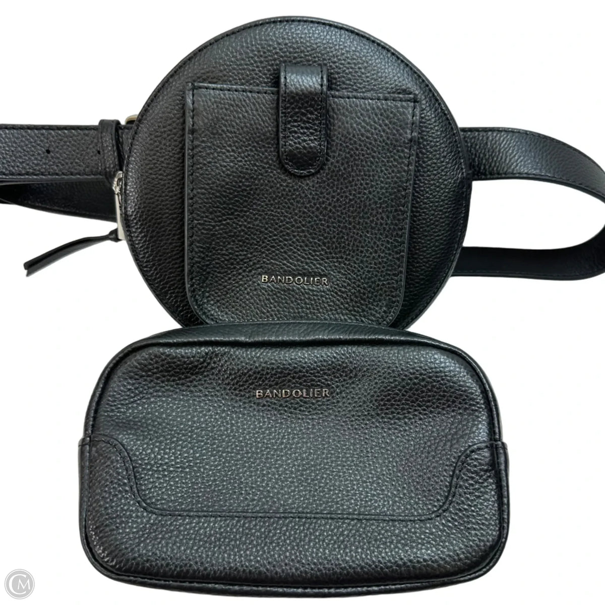 SET Ricky belt bag with additional leather belt bag pouch By Bandolier, Size: Small