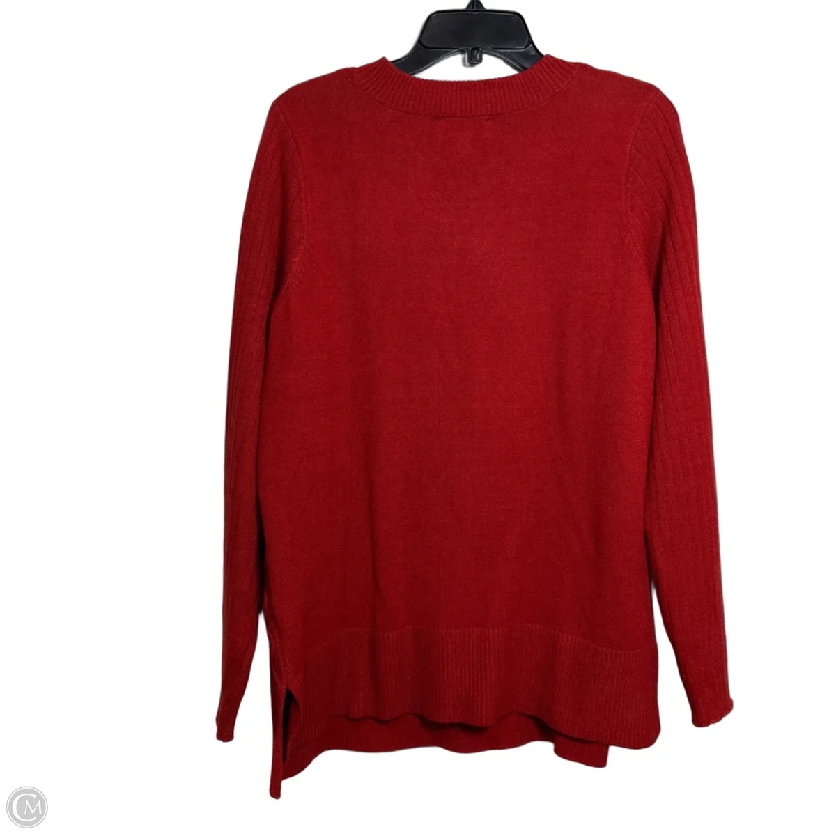Sweater By Susan Graver In Red, Size: L