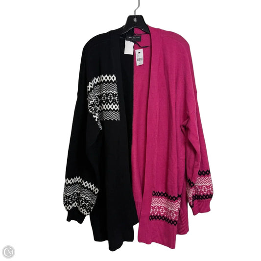 Cardigan By Lane Bryant In Black, Size: 2x